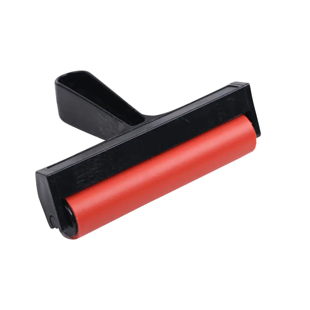 Heavy Duty Ink Roller for Printing Stamping Painting Projects Professional Tool Even Distribution Wide Comfort Handle