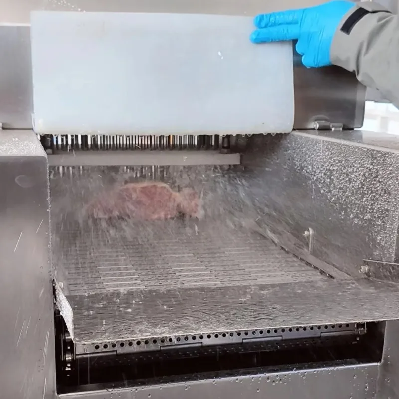 Meat Processing Machinery Brine Injection Machine SUS304 Automatic Meat Injection System for Poultry Beef Pork