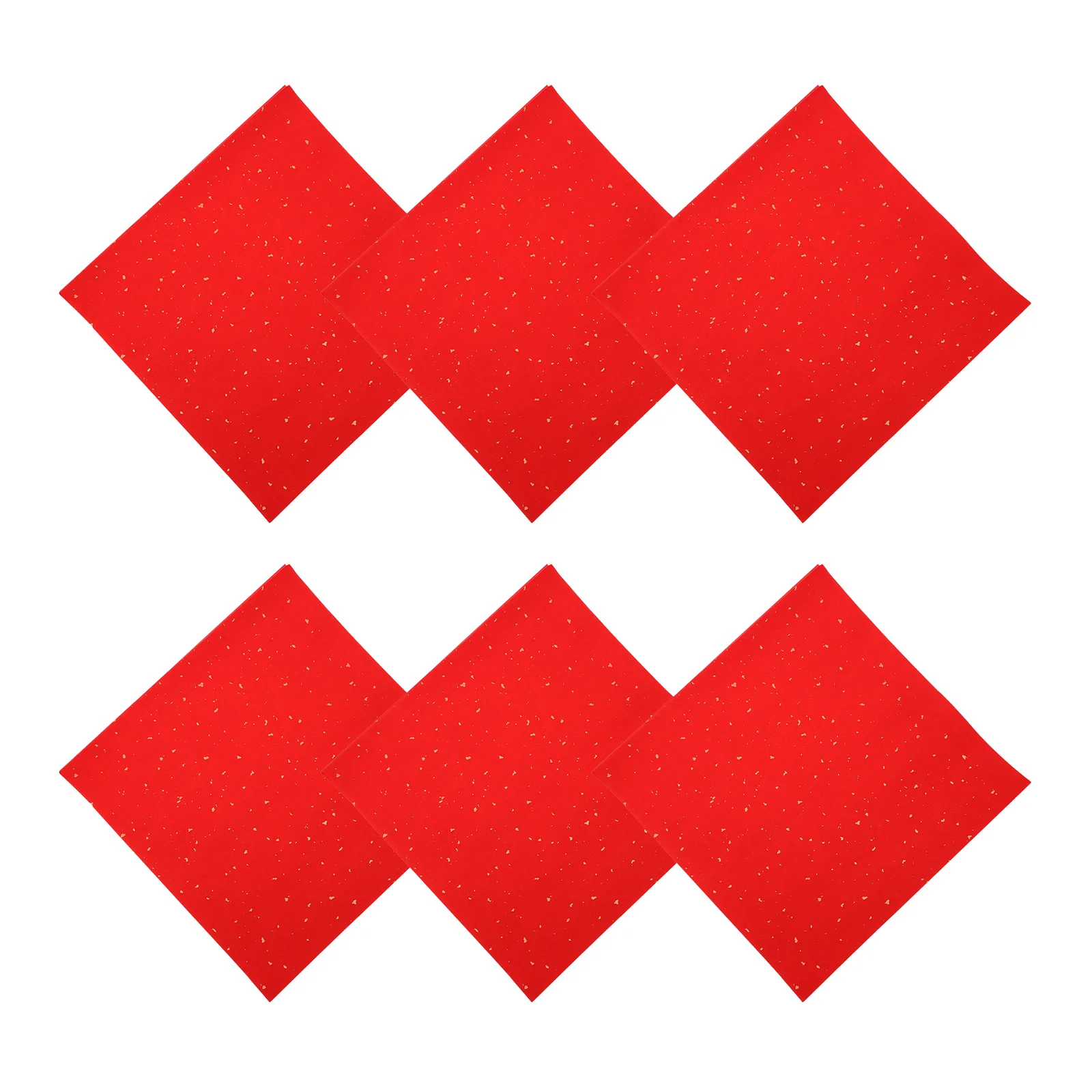 40 ورقة فارغة من ورق شوان ورق الأرز الأحمر للخط فو شخصية مهرجان لوازم الحفلات الصين الحرفية