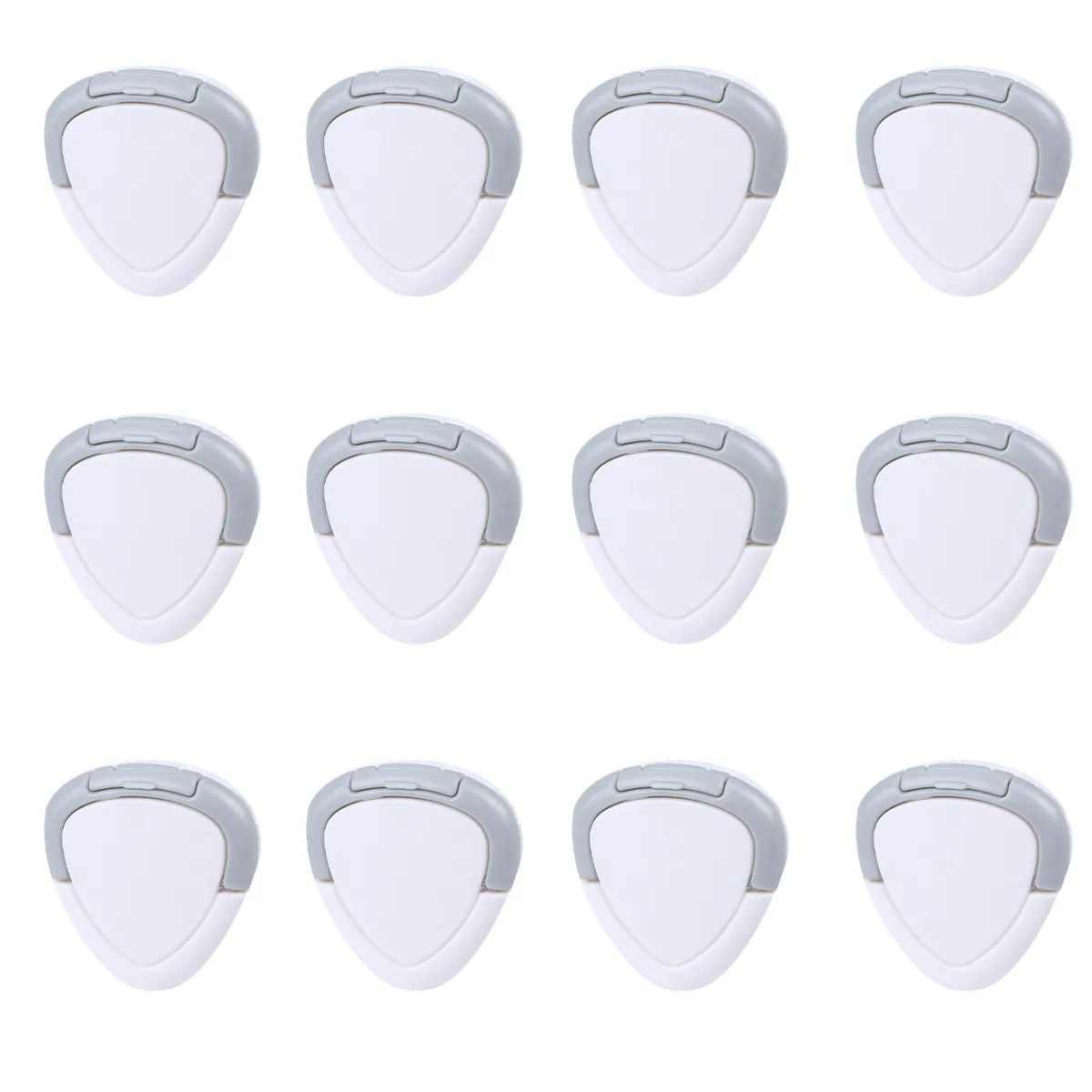 

12Pcs Baby Safety Socket Covers Premium Plastic Outlet Protectors Tight Fit Electric Socket Cover for Childproofing Home Use