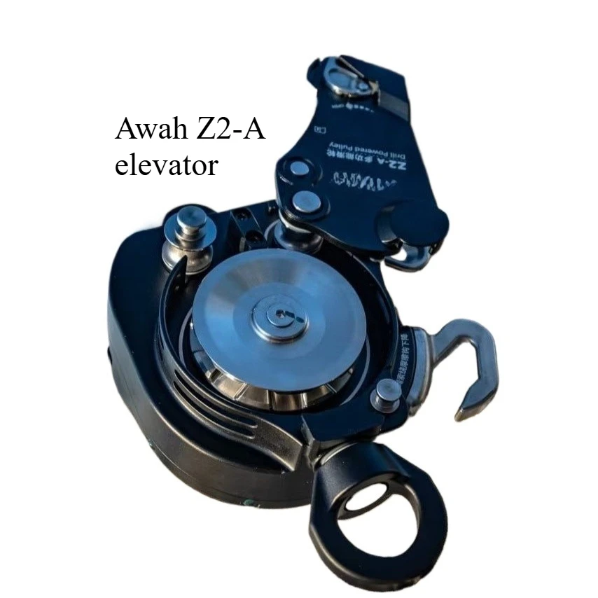 

Awah Z2-A Electric Multifunctional Pulley Ascent Descent Device Load 200kg for Raising/lower goods or personnel Rescue/climbing