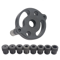Woodworking Hole Puncher Self-Centering Drill Guide Locator Aluminum Alloy For DIY Furniture Connection Tools