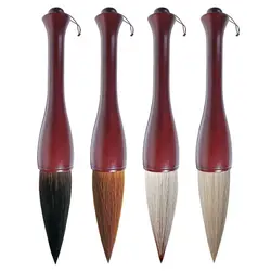 Pluma de pincel de caligrafía China, pincel Extra grande en forma de tolva, pelo de lana suave, pinceles de pintura China, Tinta de pintura China