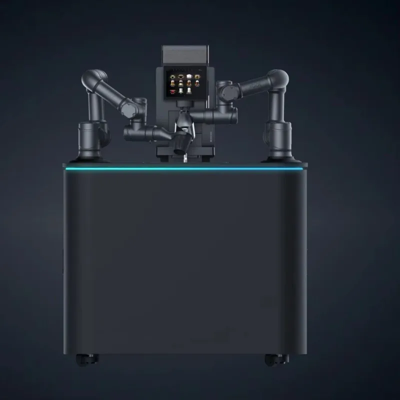 Fully Automatic Intelligent Robotic Arm Coffee Maker Multiple Flavors of Coffee Latte Art Master Level Coffee Making Customized