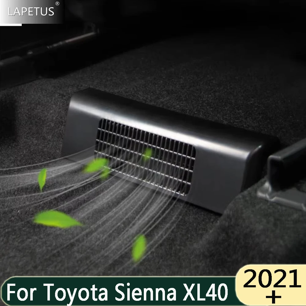 

For Toyota Sienna XL40 2021 - 2025 ABS Auto Seat Under Heat Floor Air AC Duct Vent Outlet Dust Plug Decor Accessories Cover Trim