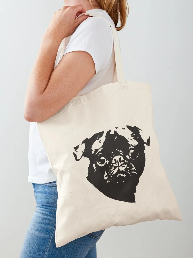 

EXCEPTIONAL GIFTS FOR THE PUG DOG OWNER FROM MONOFACES IN 2023 Tote Bag shopping bag foldable reusable bag Big Women's bags