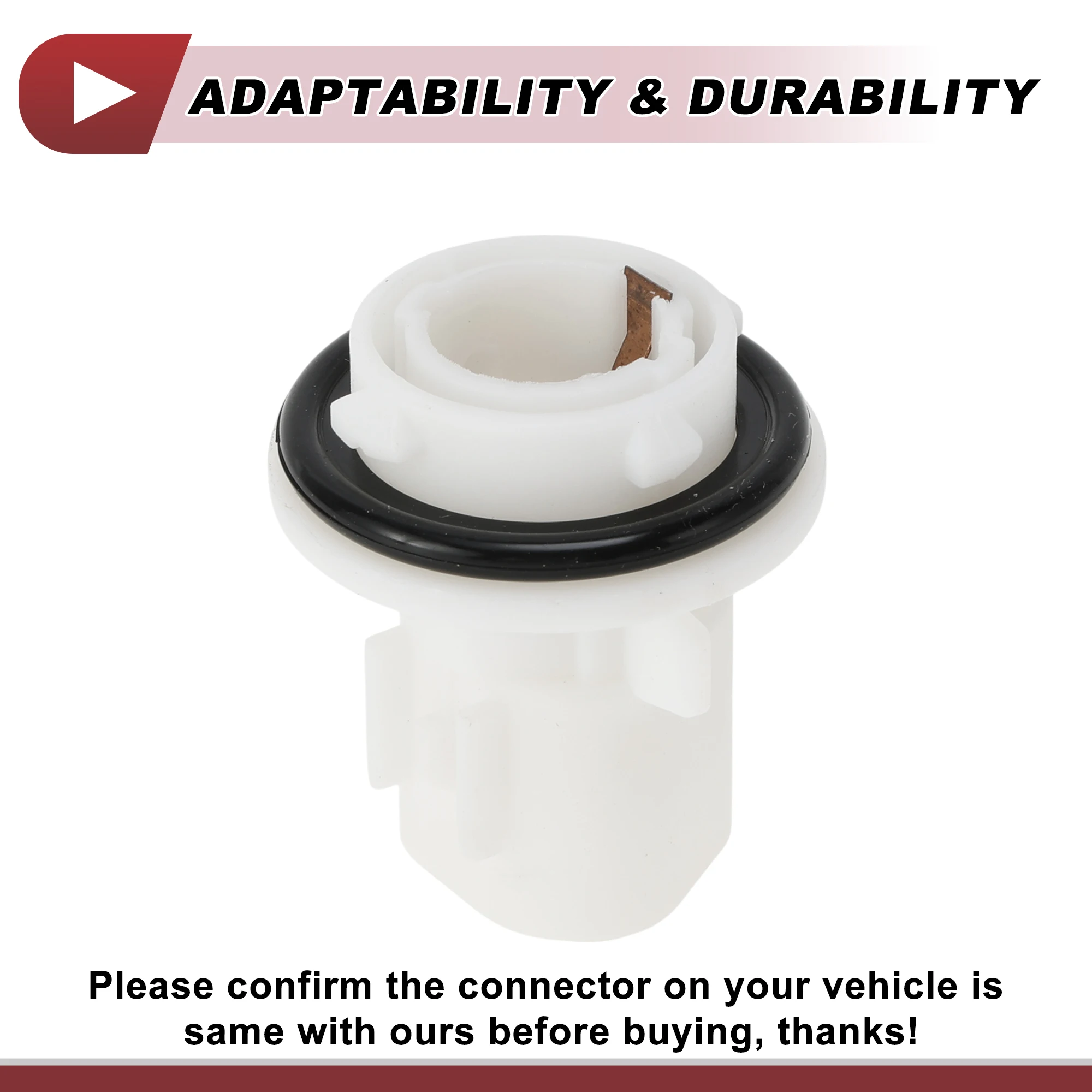X Autohaux 1 Pc Headlight Light Socket for Hyundai XG350 02-05 No.9216138000 Lamp Bulb Connector 3 Pin