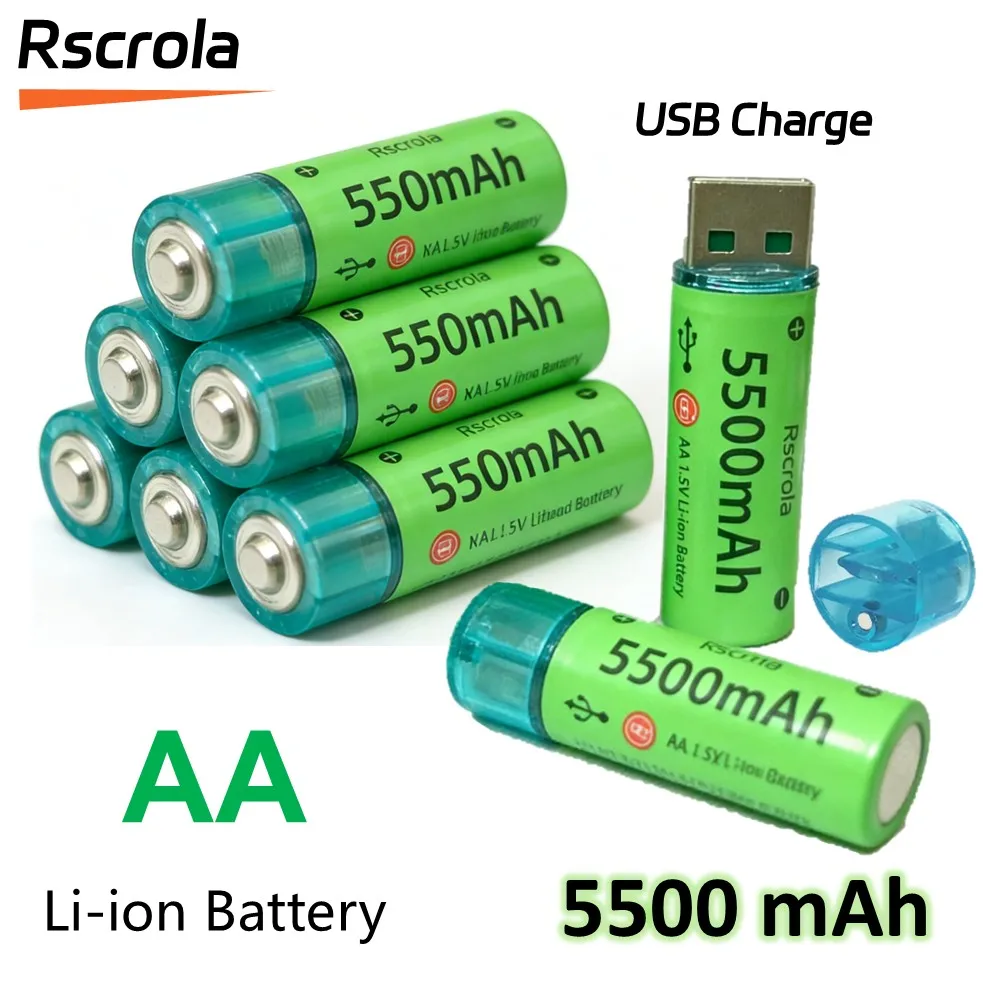 Usb Charge Aa Li-Io…