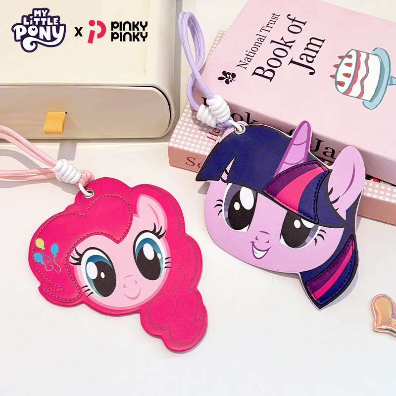 

My Little Pony Twilight Sparkle Student Bus Meal Card Protection Case Pinkie Pie Production Card Certificate Access Control Bag