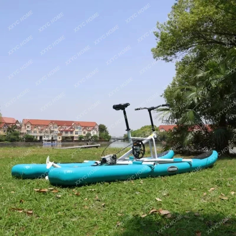 Single Water Bicycle Funsor Water Pedal Bicycle Electric Water Bicycle Scenic Spot