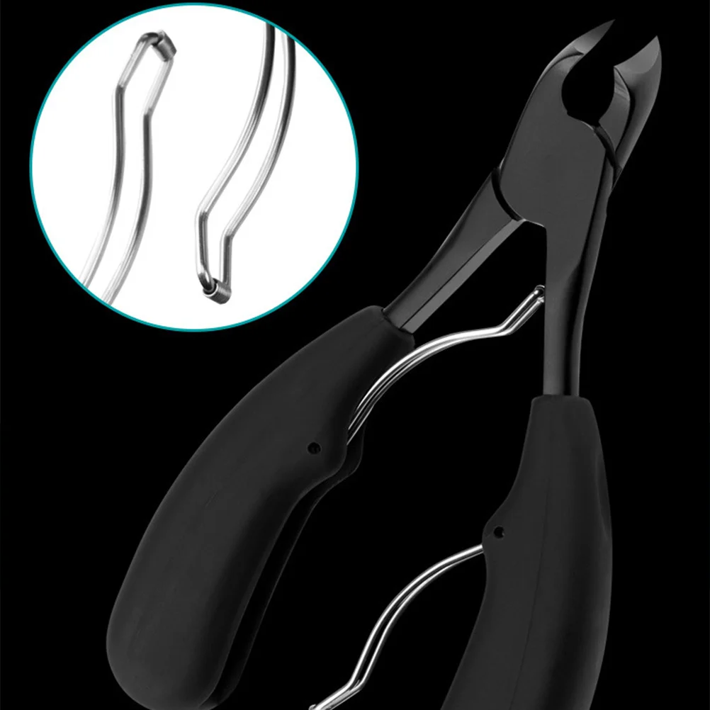 

1 шт., машинка для стрижки ногтей из нержавеющей стали, двойная пружина, прочный инструмент для обрезки ногтей, пилка для маникюра и педикюра для ежедневных путешествий