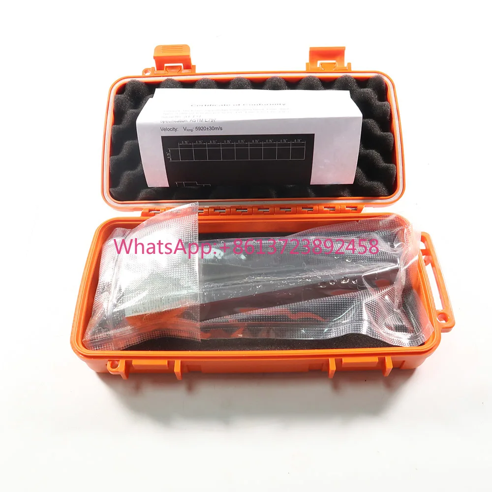 9 Step 1018 Steel Calibration Block Step Wedge (0.1 0.25 0.5 0.75 1 1.25 1.5 1.75 2 Inch )