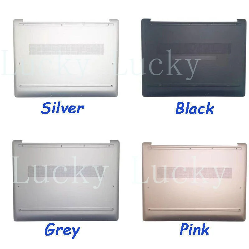 

f f f New Laptop Bottom Cover Base Lower Case for HP 17-CP 17-CN TPN-L140 Silver Black