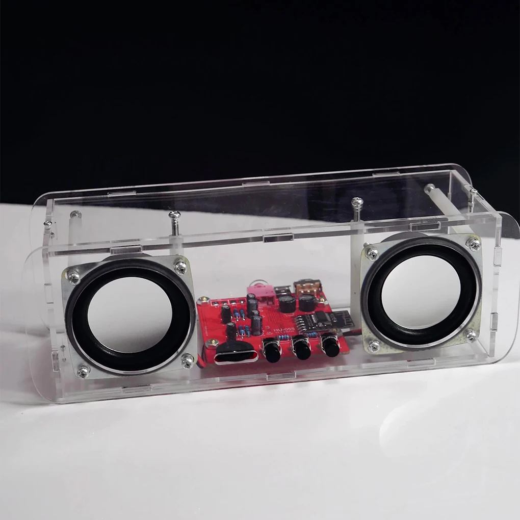 Bluetooth Speaker DIY Project Own 23W Speaker With Audio Assembly Electronic Enthusiasts PCB