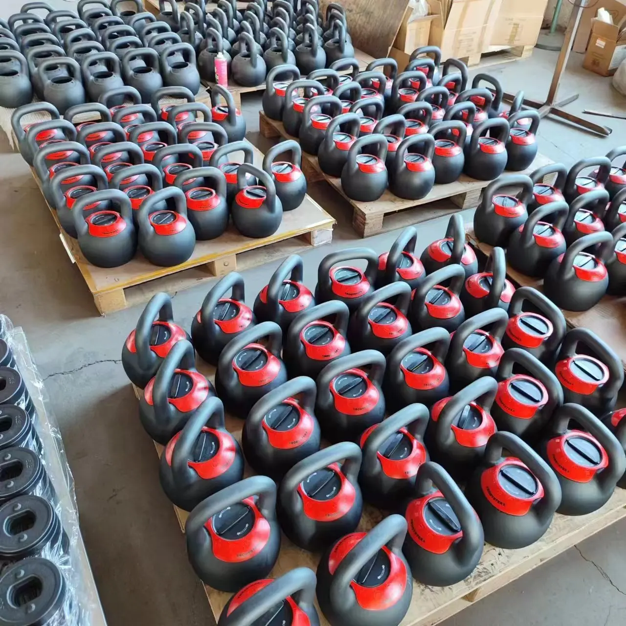 2025 الرجال الحديد الزهر Kettlebell قابل للتعديل Kettlebell لكامل الجسم قوة التدريب القرفصاء تجريب أجهزة لياقة بدنية منزلية حديثا