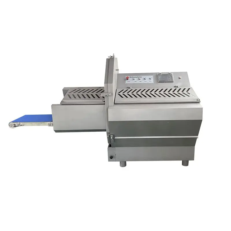 Commercial Stainless‑Steel Meat Cutter, Slicing Machine for Steak, Pork Chop, Bacon, Pork Belly & Fish Fillet