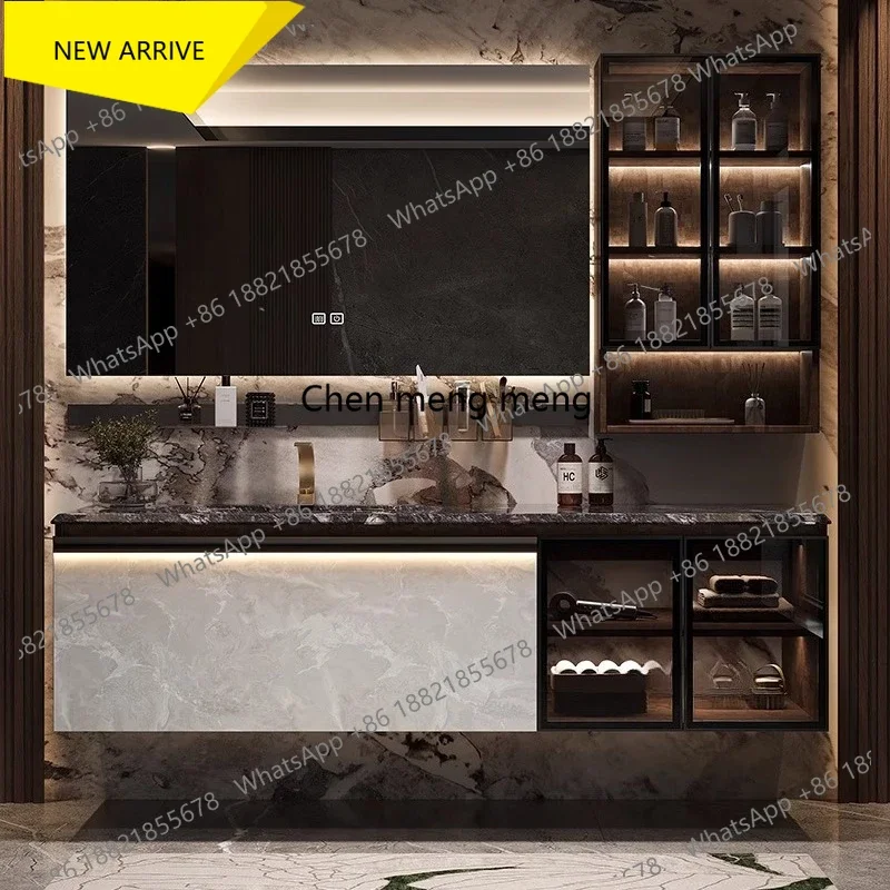 YL  Toilet Perfume Bathroom Cabinet Corner Sink Mirror Organizer Bathroom Cabinet Paper Skincare Display Gabinete Trendy Furni