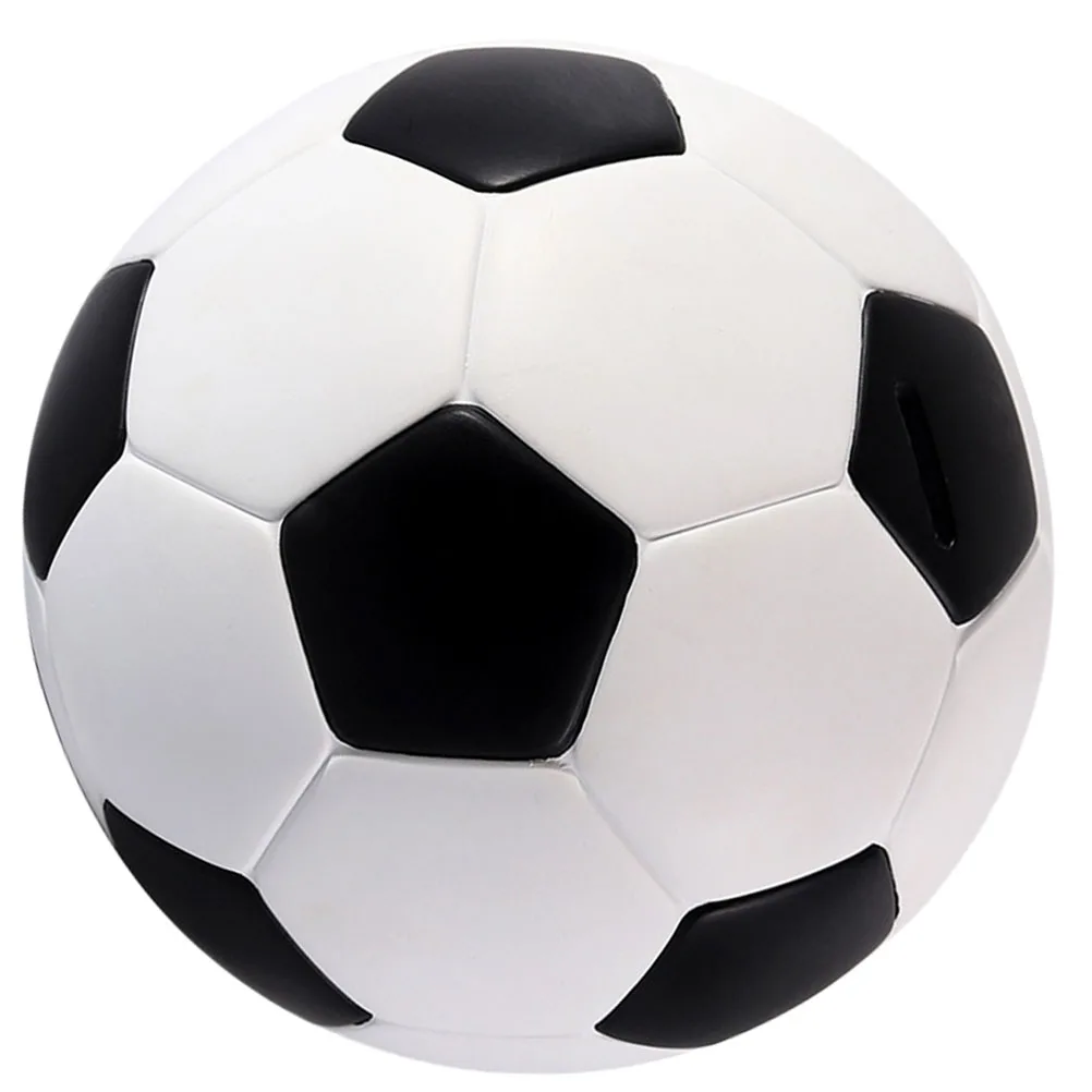 

Football Shaped Piggy Vinyl Coin For Kids Adults Big Capacity Saving Money Bedroom Home Office Decoration Large Piggy For Boys