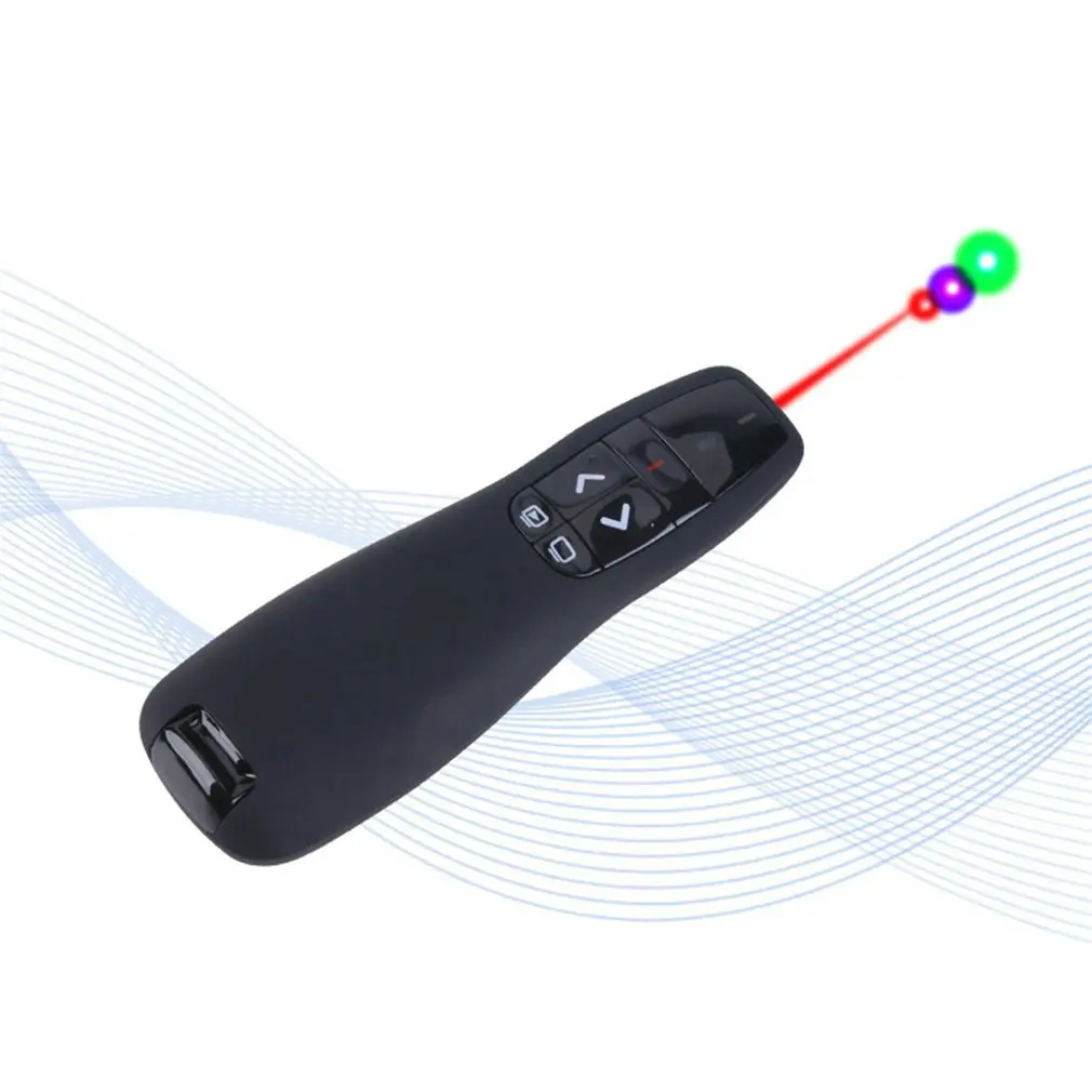 Wireless Presentation Remote Control is Durable and Practical Portable Ergonomic Design PowerPoint Wireless Presentation Remote