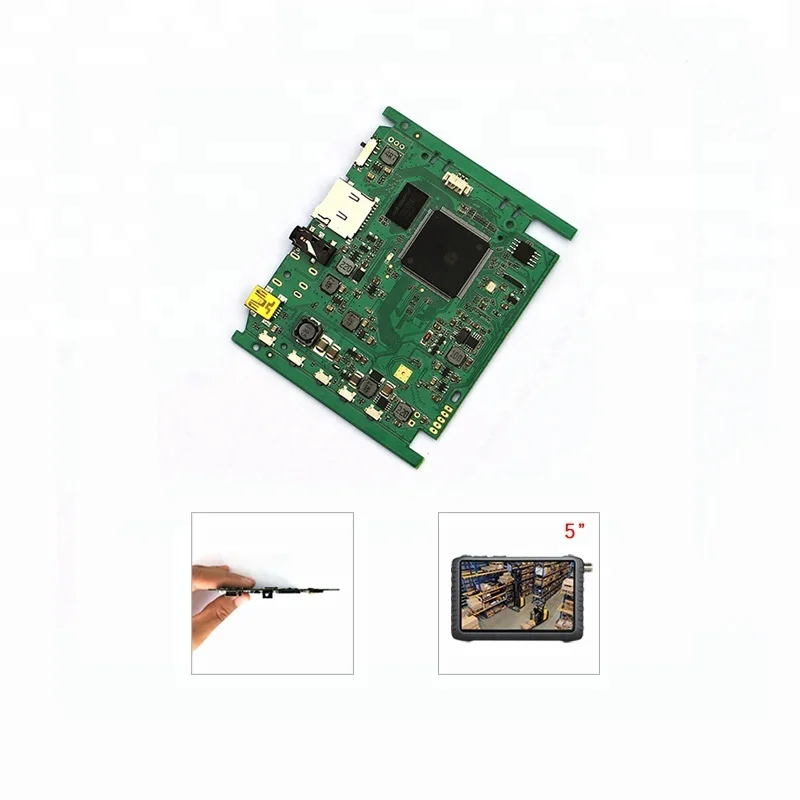 OEM DVR Electronic PCBA H.264 1080P Hybrid  Printed Circuit Board 5''DVR mainboard