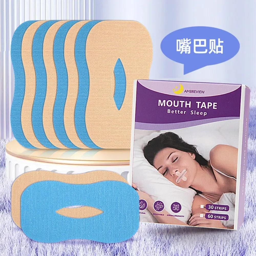 

Adults and Children Cotton O-shaped Sleeping Anti-snoring Patch Health Care Sleep Nasal Sticker Better Breath Snoring Aid Device