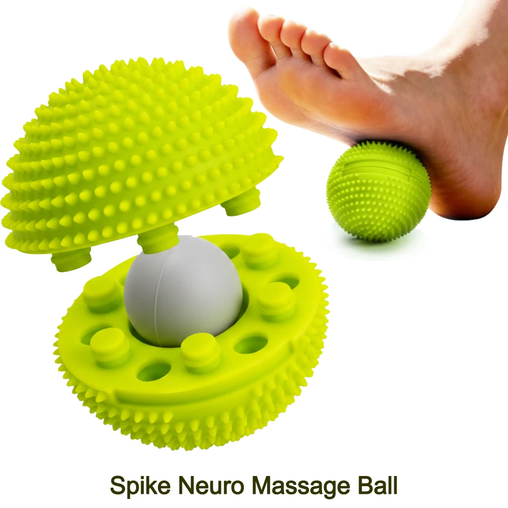 Spiky Neuro Ball Foot Myofascial Release Tool Textured Massage Ball for Feet Self Massage Mobility and Recovery