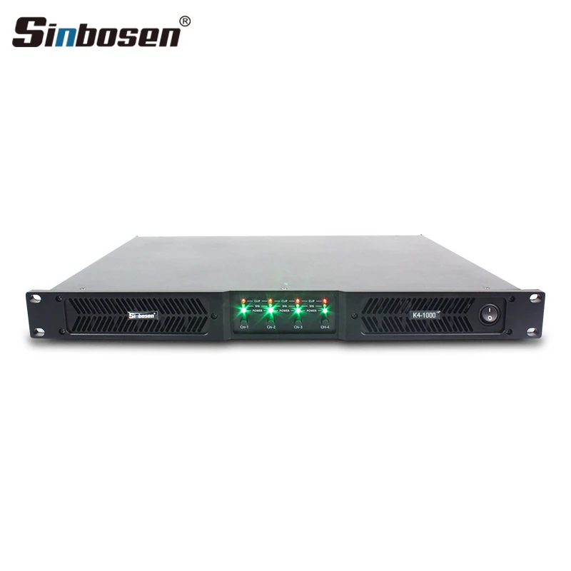 K4-1000 แอมป์พาวเวอร์คลาส D 1000 วัตต์ 4 ช่อง สำหรับระบบเสียงโปรไฟessional ที่คุ้มค่าที่สุดในราคาไม่เกิน 10,000 บาท