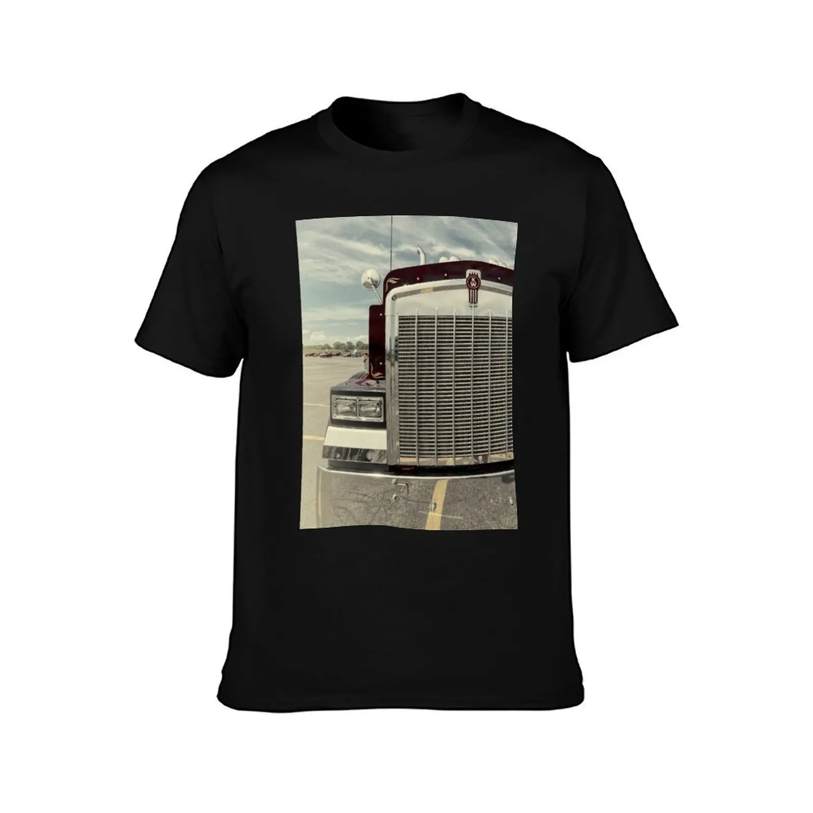 KENWORTH TRUCK T-Shirt luxury clothing labubu cotton graphic tees cute clothes men clothing