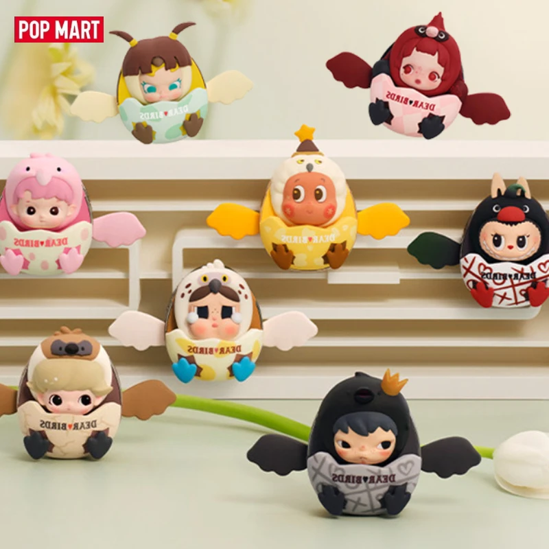 

POPMART Dear Birds SP Car Freshener Blind Box – Twinkle & labubu & hirono Baby Figure Scented Pod Hanging Ornament Surprise Gift