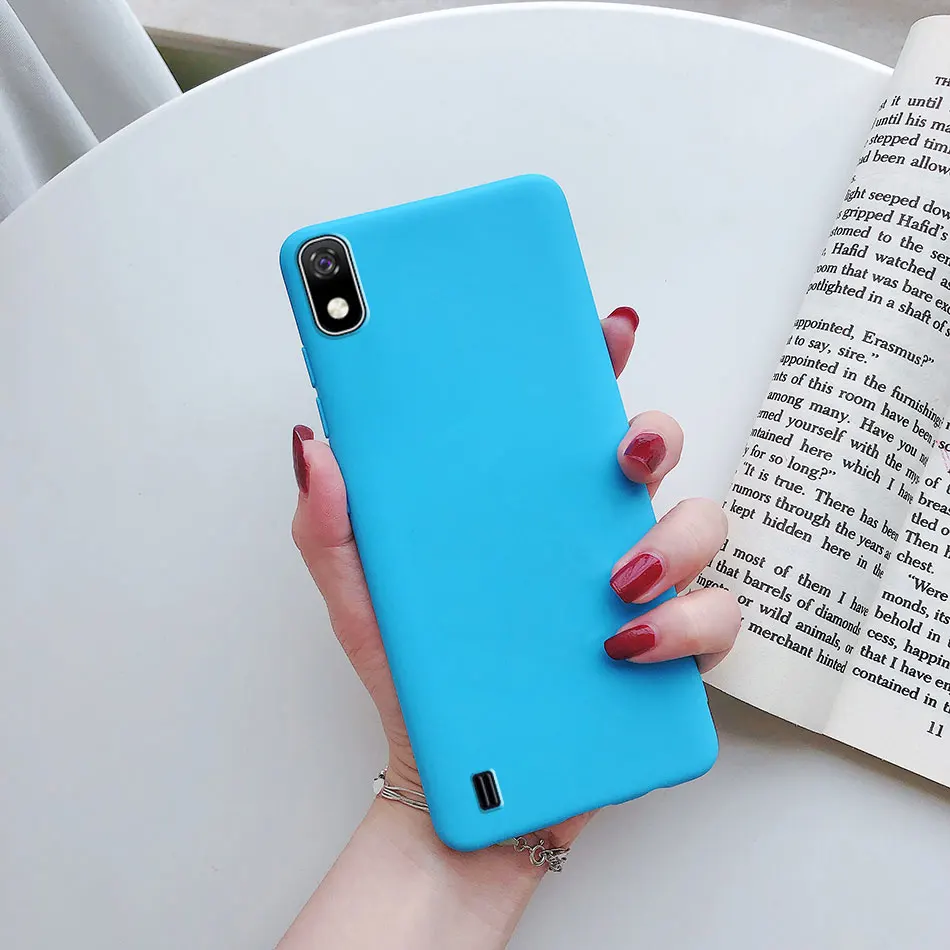 TPU Case For Samsung galaxy A10 A10E A20 A20E A30 A40 A50 A70 A01 A02 S A11 A21 A31 A41 A51 A71 Pure Color TPU Back Cover