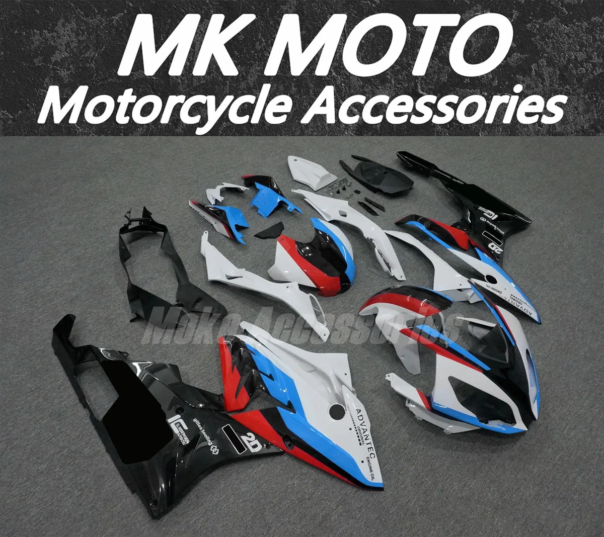 

Fairings Kit Fit For S1000rr 2015 2016 Bodywork Set High Quality ABS Injection Red White Blue Black