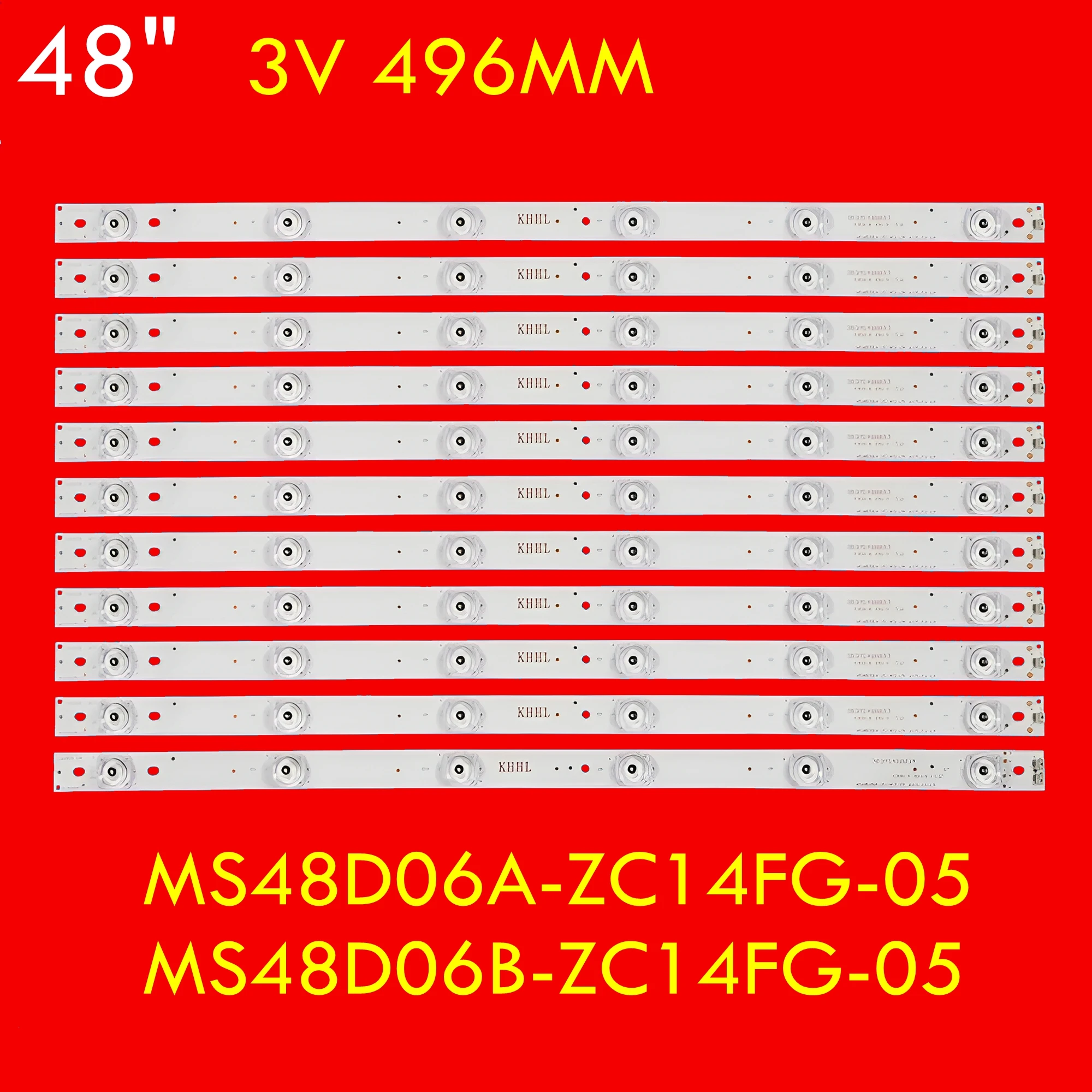 

Фонарь для подсветки телевизора для KL48PH305U MS48D06A-ZC14FG-05 MS48D06B-ZC14FG-05