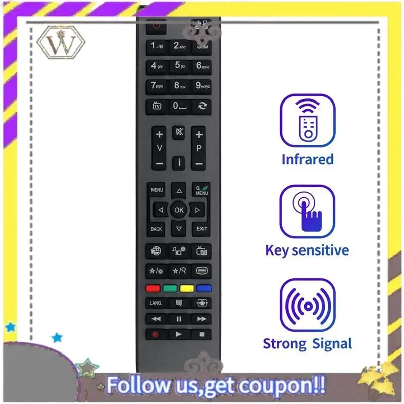 AU33-Replace RC4845 RC4855 Remote Control For JVC Hitachi RC4845/RC4855 Remote Control