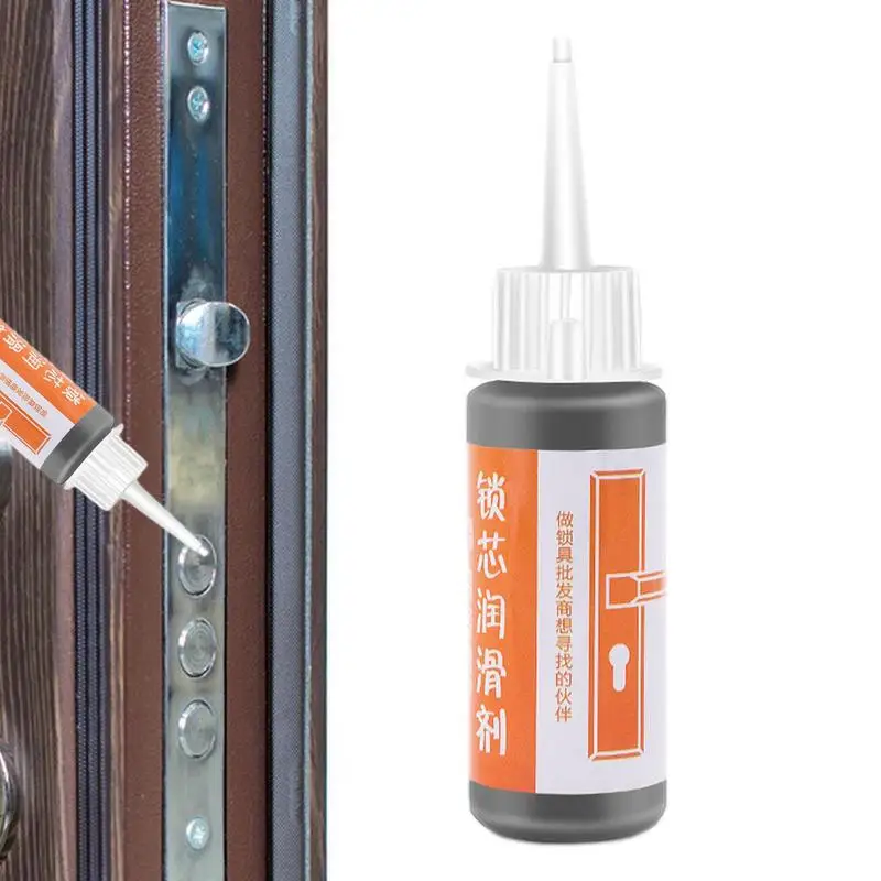 

60ml Door Lock Lubricant Graphite Lubricant For Locks Long-lasting Lubricating And Maintaining All Hinges Locks Doors Hoods