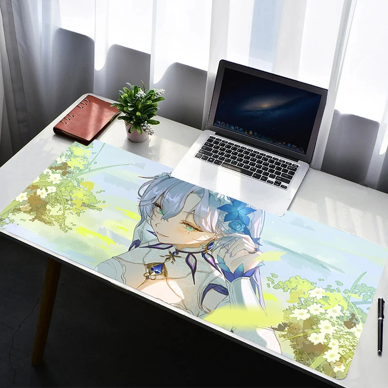 

Дизайн коврика для мыши, нескользящий настольный коврик, игровой коврик Waves, аксессуары Cantarella, сшитые края для дома и для геймера, коврик для мыши