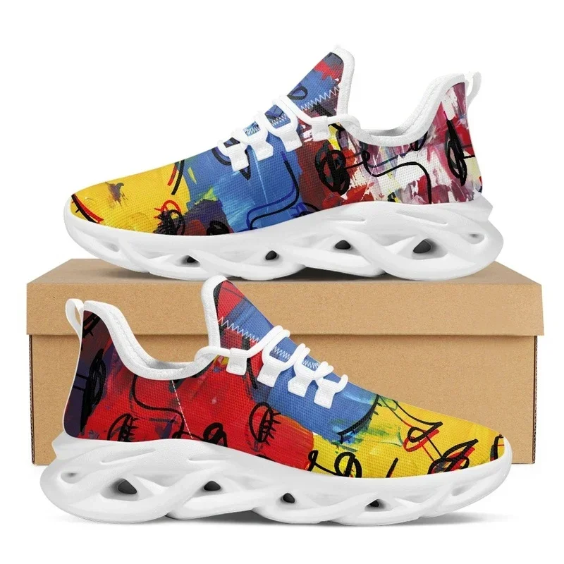 

Women Lightweight Paramedic Flats Casual Lace up Platform Shoes EMT EMS Pattern Soft Mesh Sneakers fot Ladies 2023