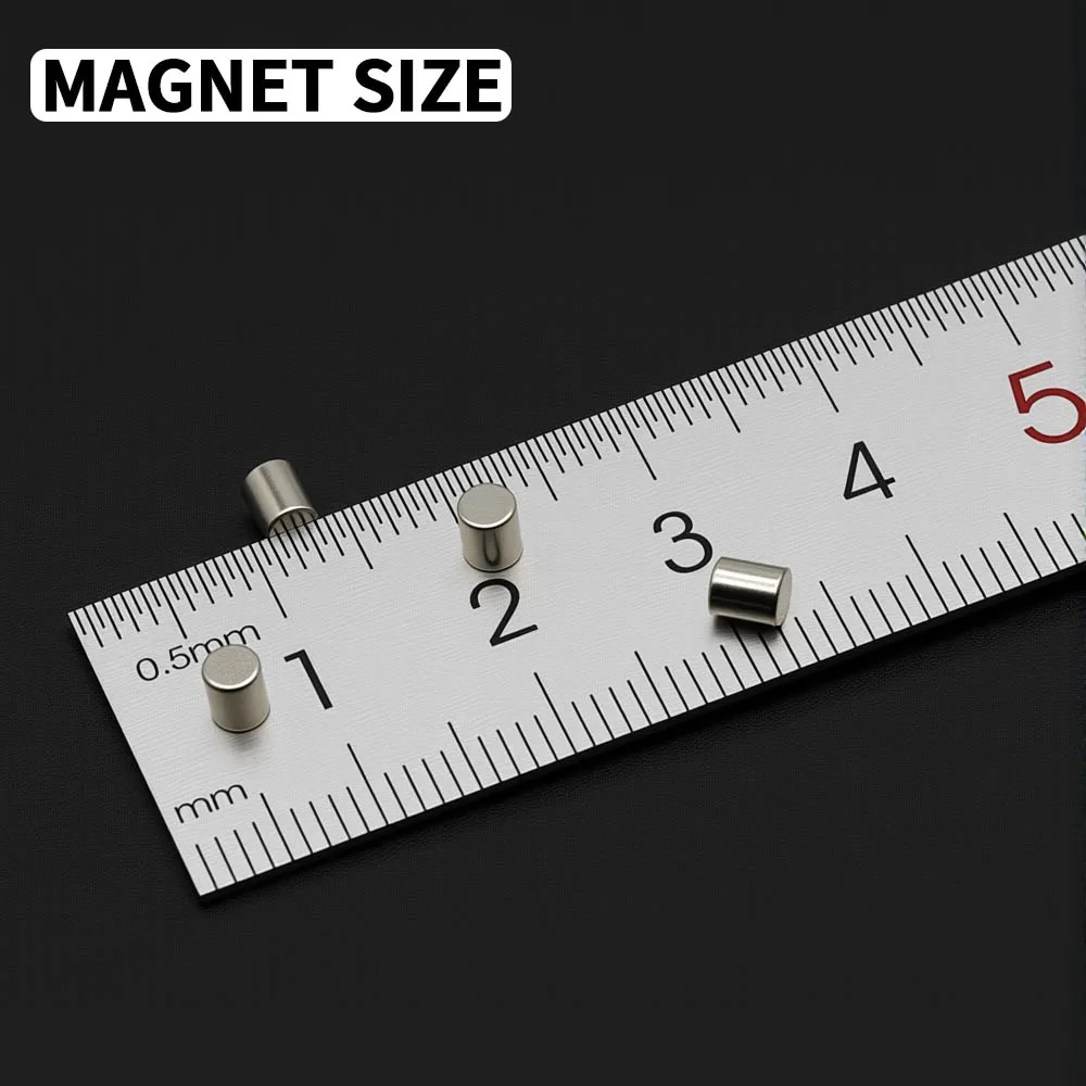 3x4mm Powerful Neodymium Magnet N35 NdfeB Permanent Magnetic imanes Round Super Strong Fridge Magnets DIY