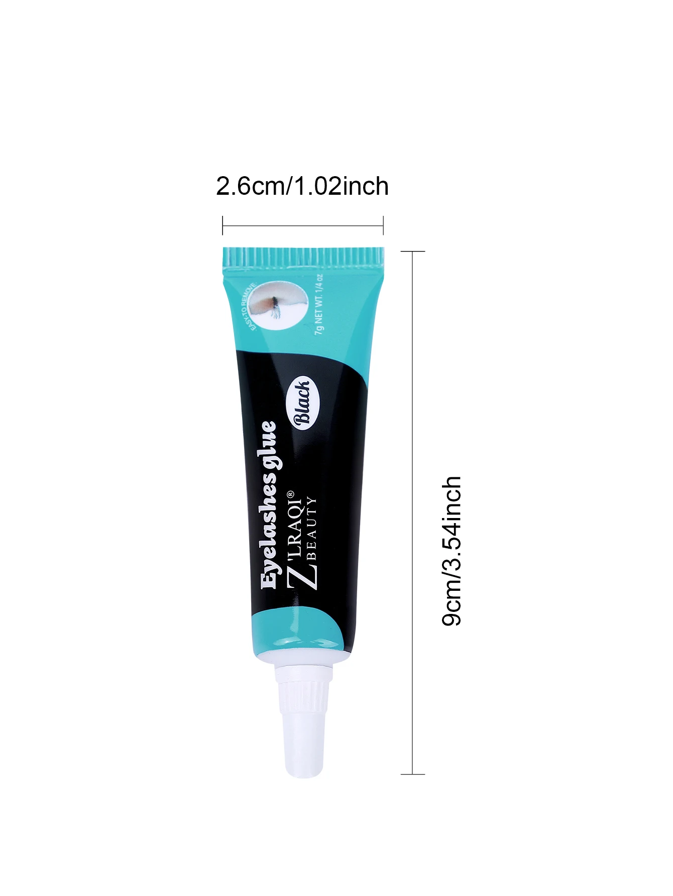 One set of black and white false eyelash glue waterproof and sweat resistant quick drying eyelash glue grafted eyelash glue