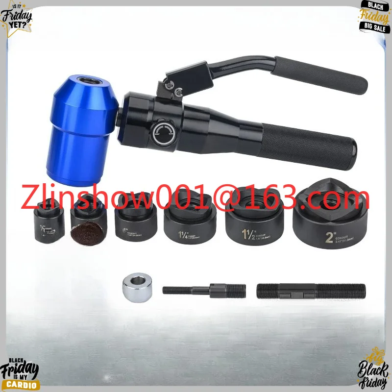 Manual integral TPA-8 hydraulic universal hole opener, stainless steel metal plate hole opener tool