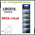 5PCS 3.6V LIR2016