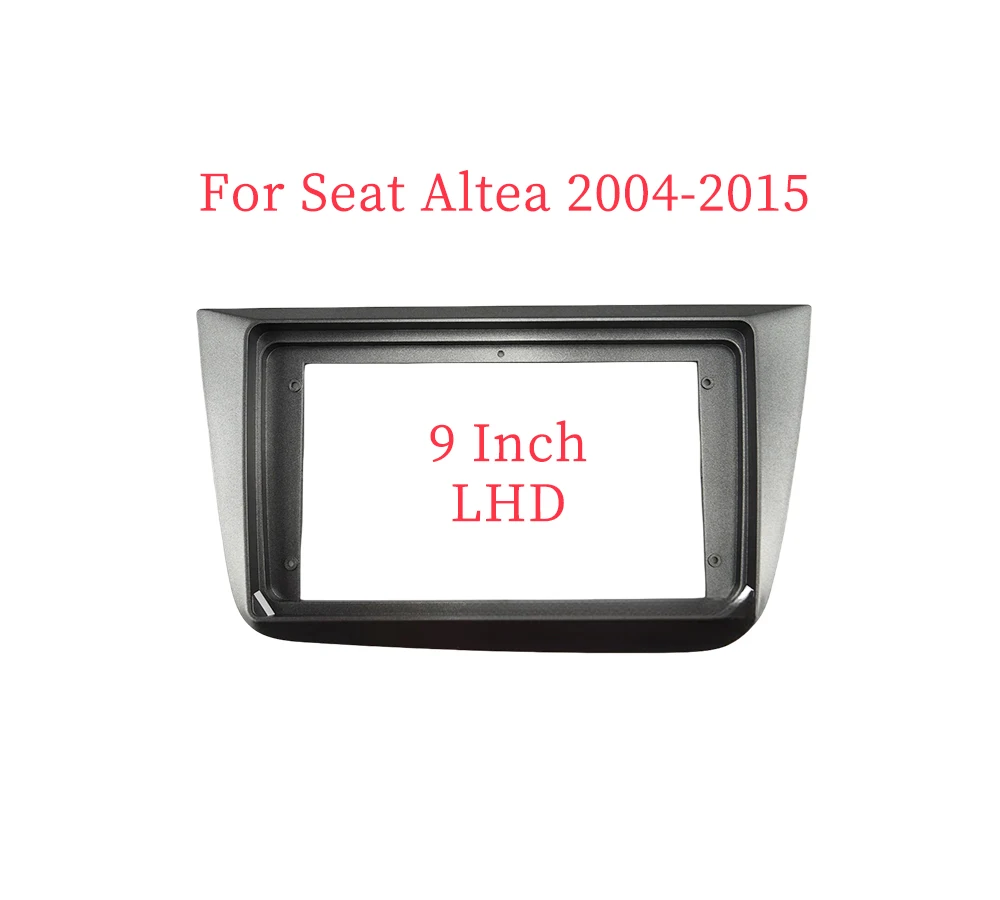 9 Inch Car Frame Fascia Adapter Android Radio Dash Fitting Panel Kit For Seat Altea 2004-2015