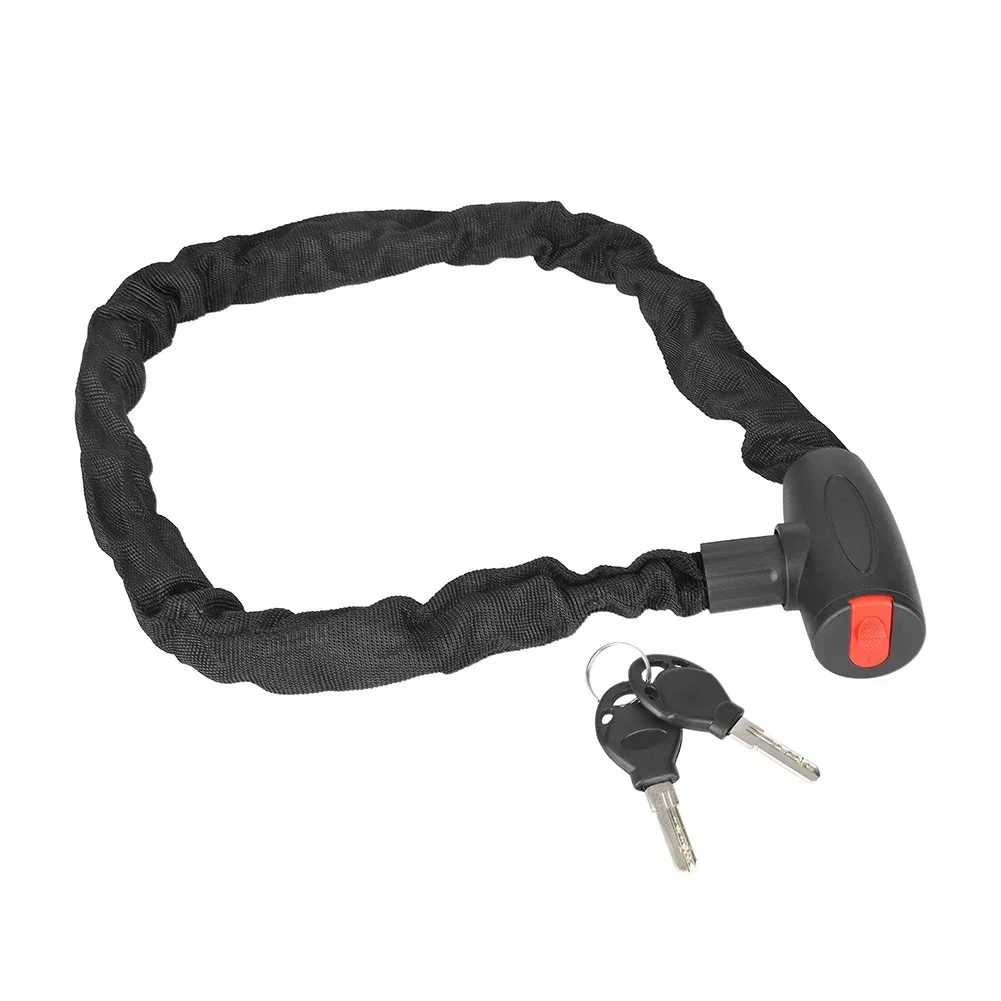 Bike Chain Lock Security Anti-Theft Bicycle Chain Lock Motorcycle Bicycle Gate Fence Steel With Copper Core Bike Chain Lock