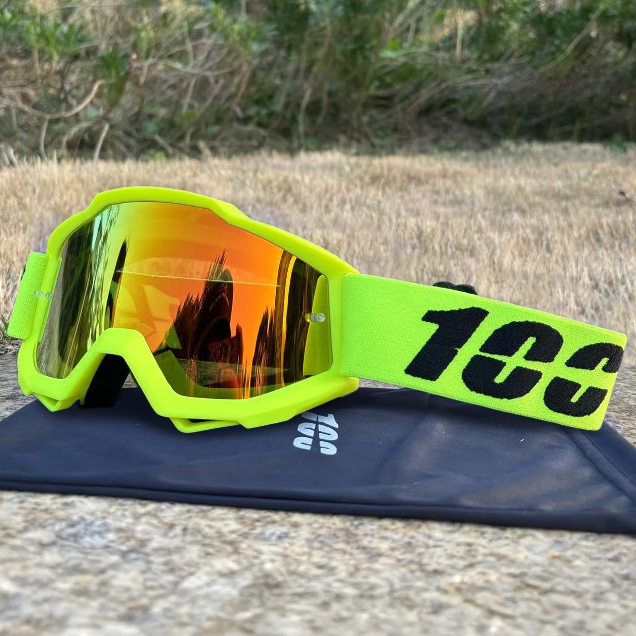High Quality 100 Motocross Goggles ATV Protection Cycling Racing Motorcycle Glasses MTB Mask Sunglasses Windproof Skiing Goggles image 3