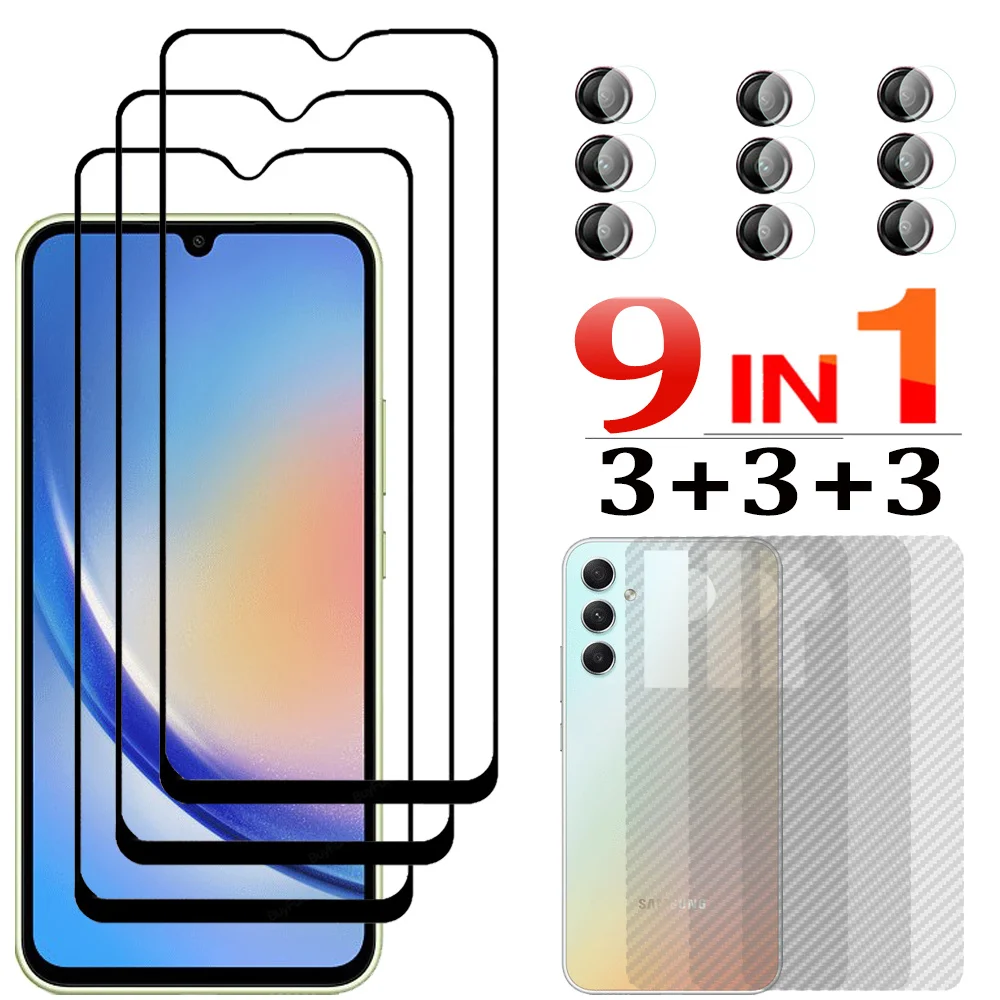 

Movie,A34 Pelicula de Vidro Temperado Samsung A54 A34 5G Screen Protector Glass For Samsung Galaxy A 34 Tempered Glass & Camera Protetion & Back Film A33 A53 A73 Full Cover Protections A13 A14 A23 A24 Phone Front Glass