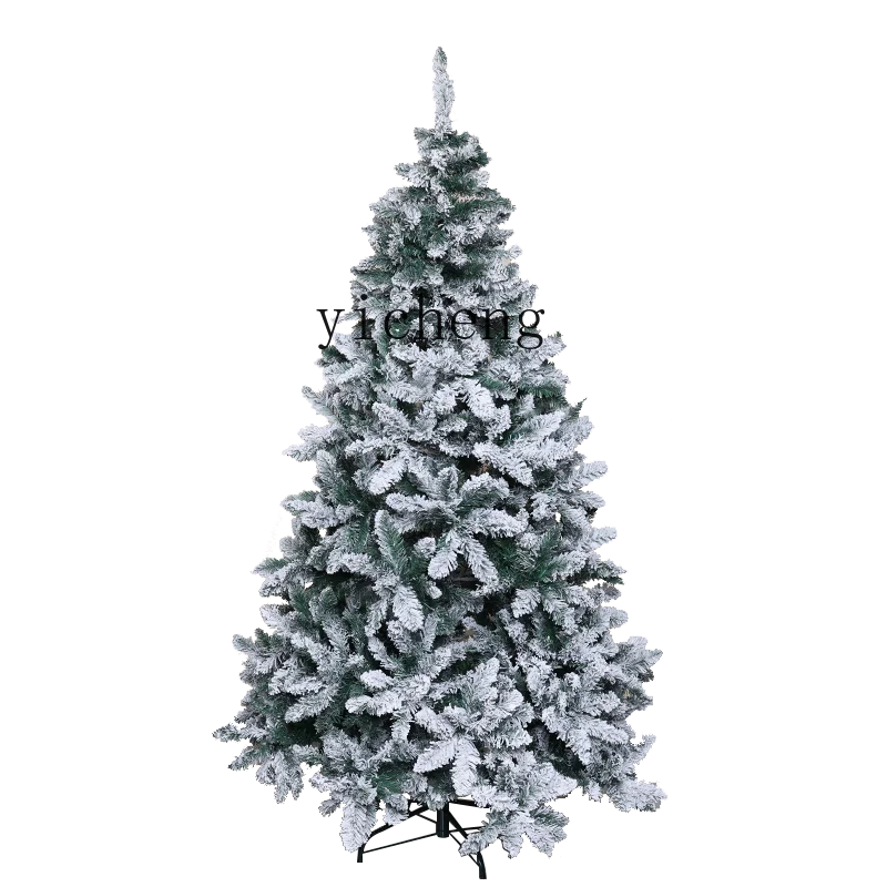 

Zc1.8/2.1 M Large Encrypted Christmas Tree Flocking Simulation Snow Christmas Tree Set Christmas Decoration Ornaments