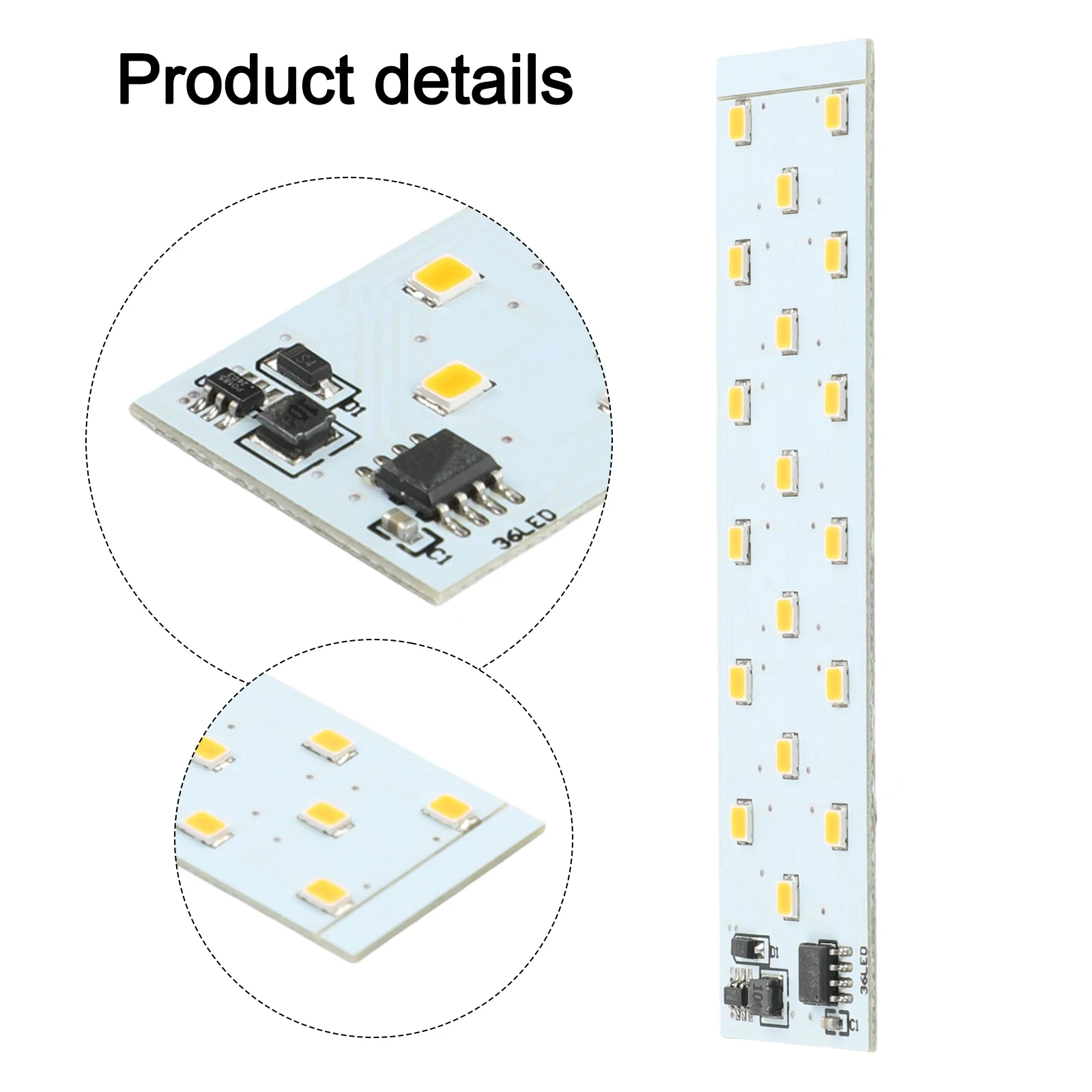 36 For LED Solar Flame Light Circuit Board 1.2V 2V For Candle Lamp Decoration Simulation For Torch Control Panel PCB