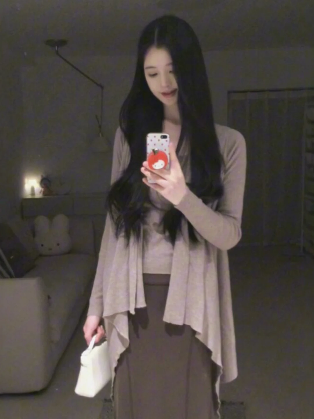 

Spring 2026 Women's Fashion Set Gentle Style Long Sleeve round Neck Comfortable Warm Medium Thickness Three Piece Set Cardiga...