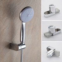 1Pcs Adjustable ABS Chrome Handheld Shower Holder Bracket Rail Bracket Slider  Wall Mounting for  Head