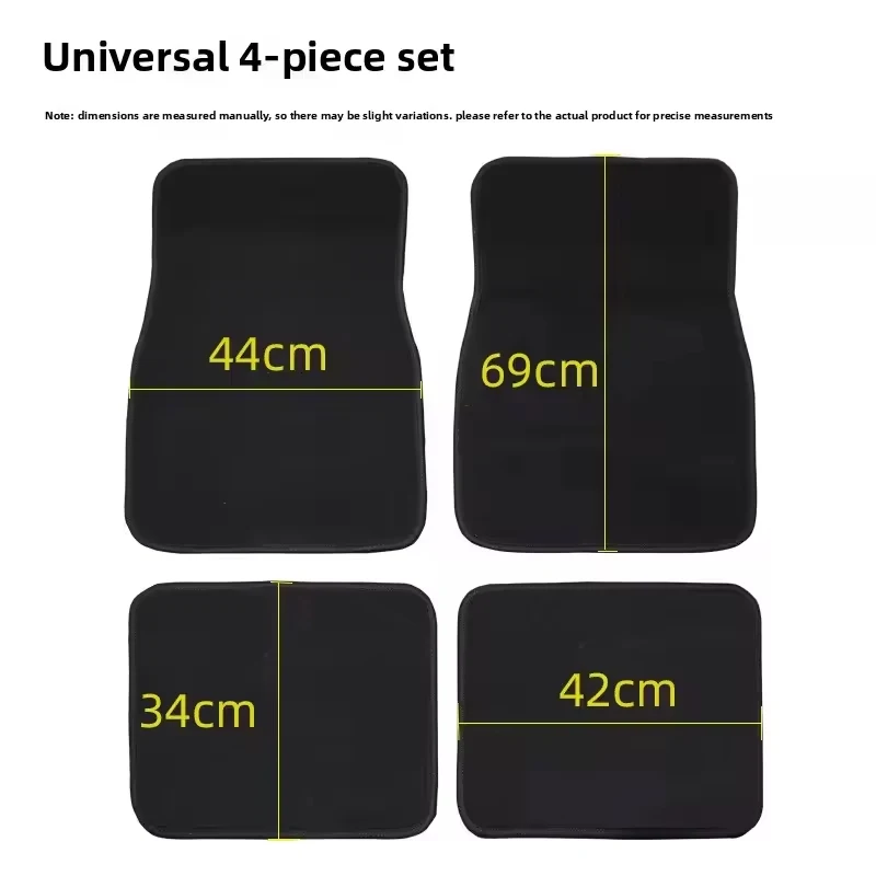 4pcs Car Floor Mats All-Weather Easy To Clean Durable Anti-Slip Interior Protection Floor Liners For Honda Odyssey Accessories view 6