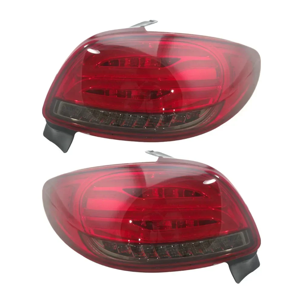 LED Rear Stop Tail Light Brake Light Lamp Turn Signal Light for Peugeot 206 207 2004 2005 2006 2007 2008 Car Replacement Parts